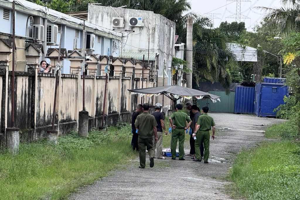 Hiện trường xảy ra vụ việc. Ảnh: Báo Lao Động.